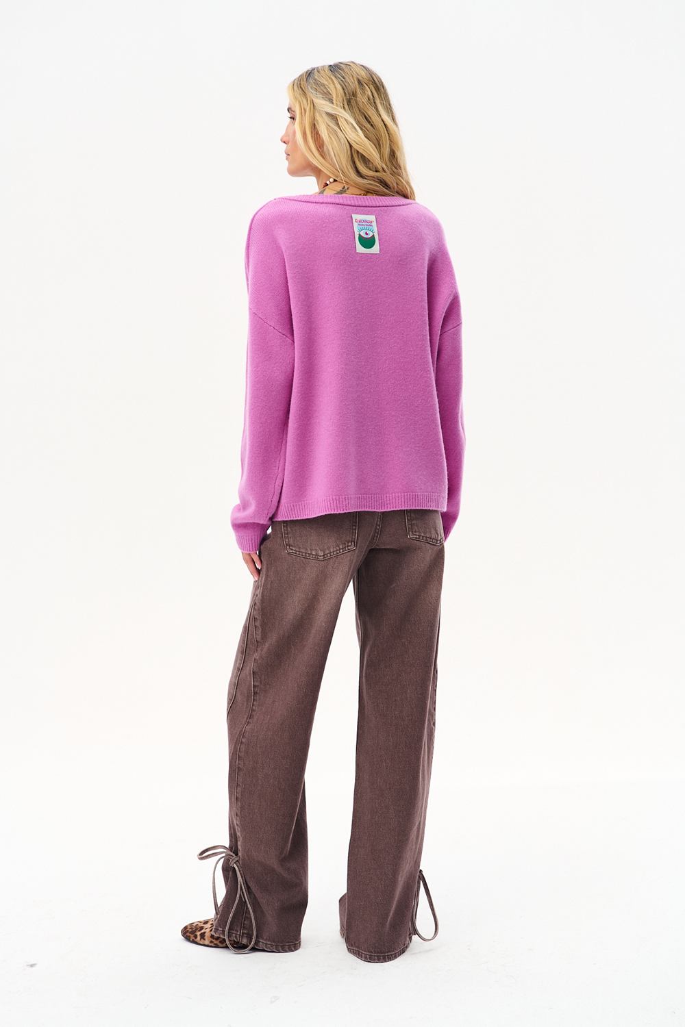Blush Hour Wool Sweater