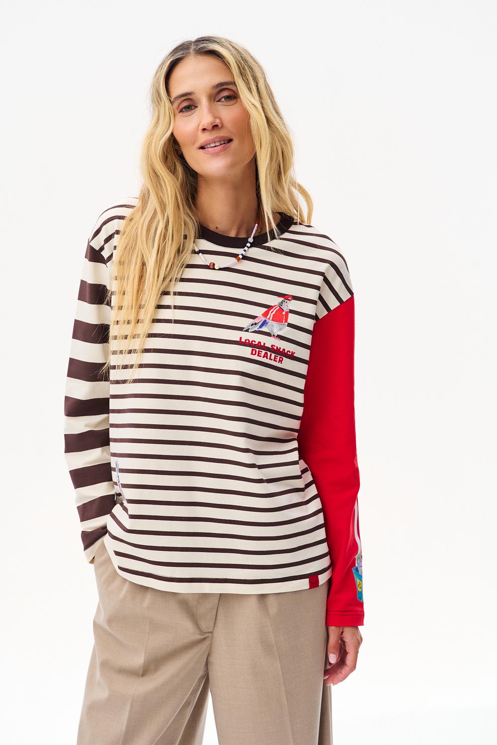 Long-Sleeve "Snack Dealer" Shirt