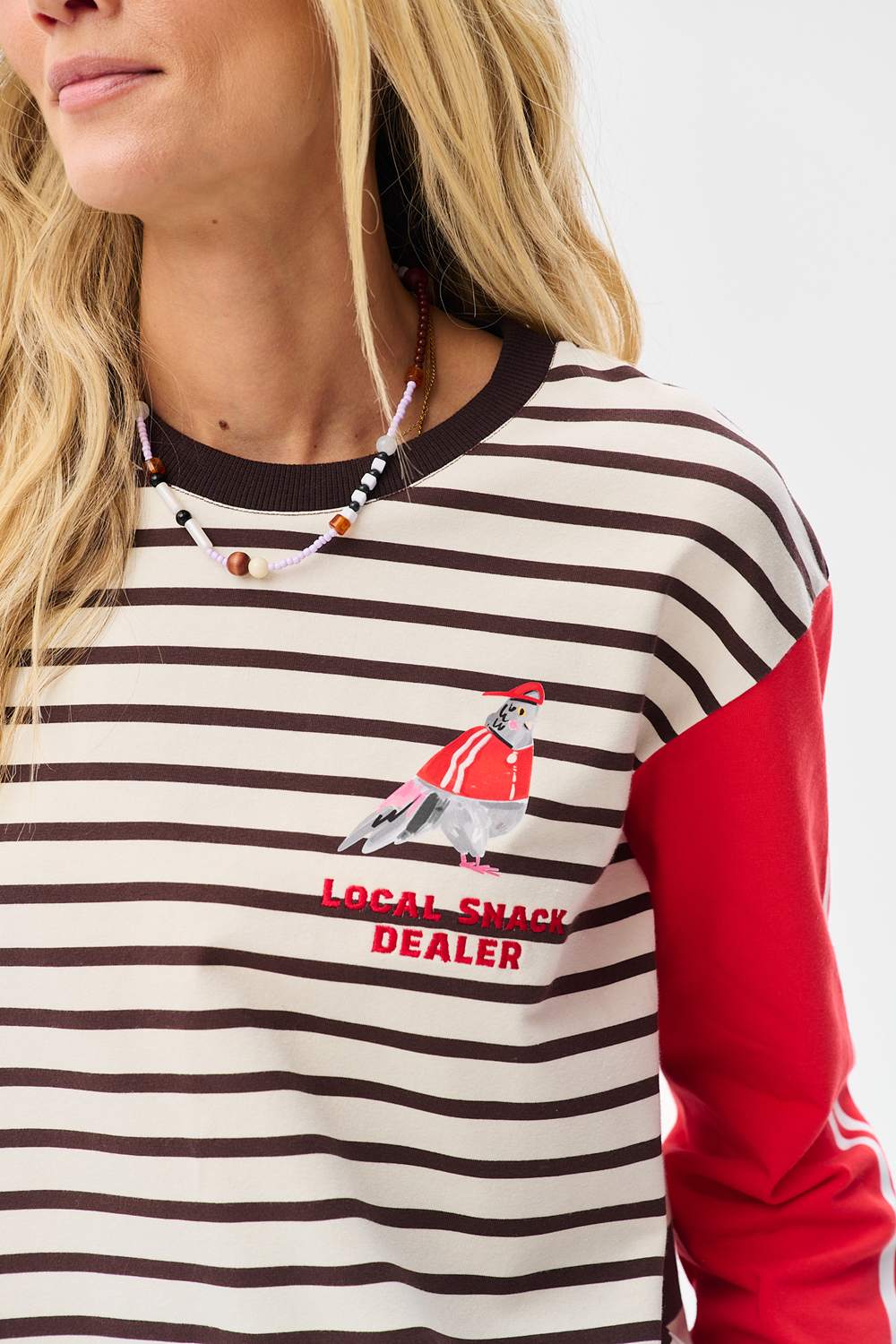 Long-Sleeve "Snack Dealer" Shirt