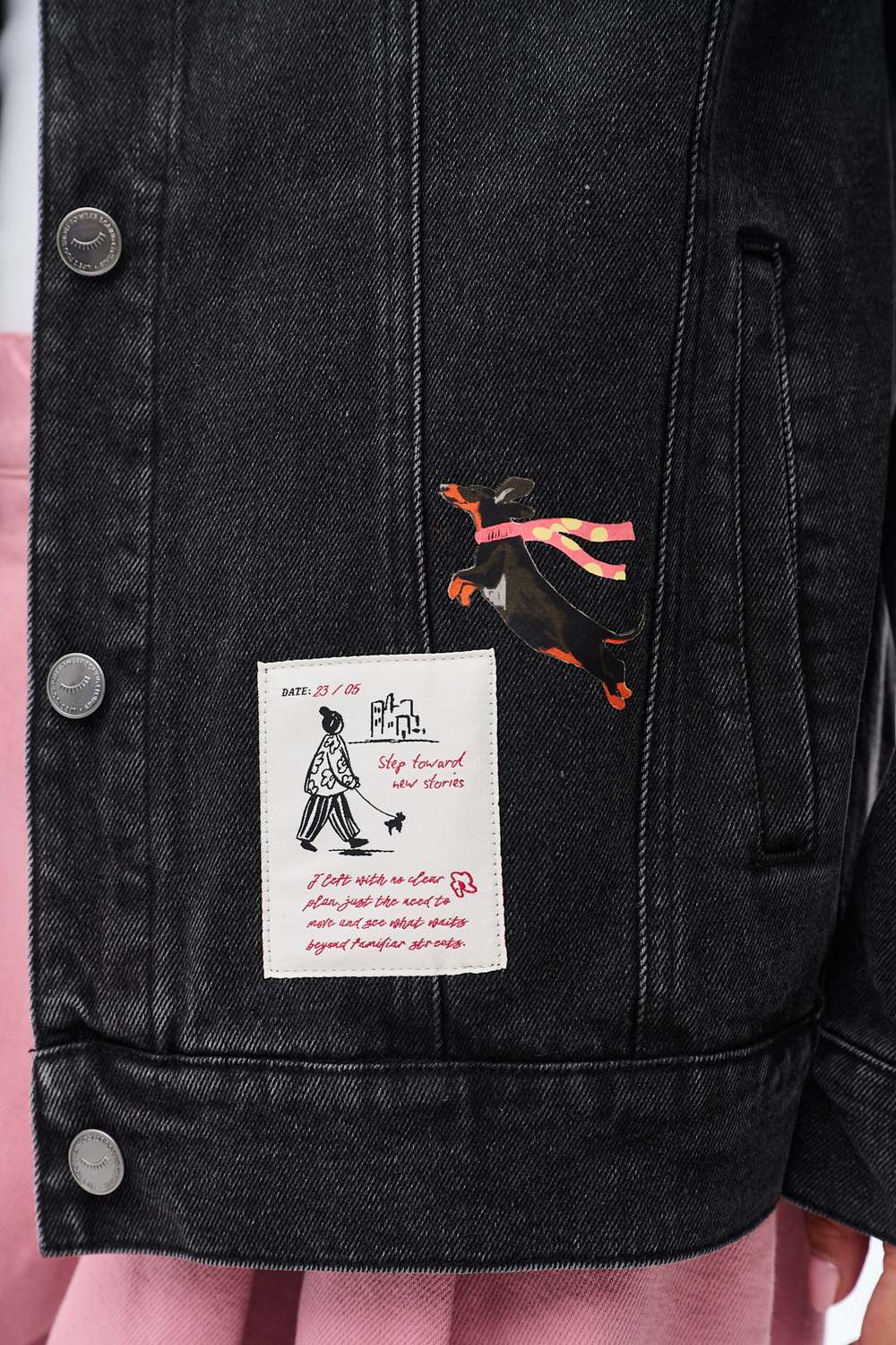 Wandering Paws Denim Jacket
