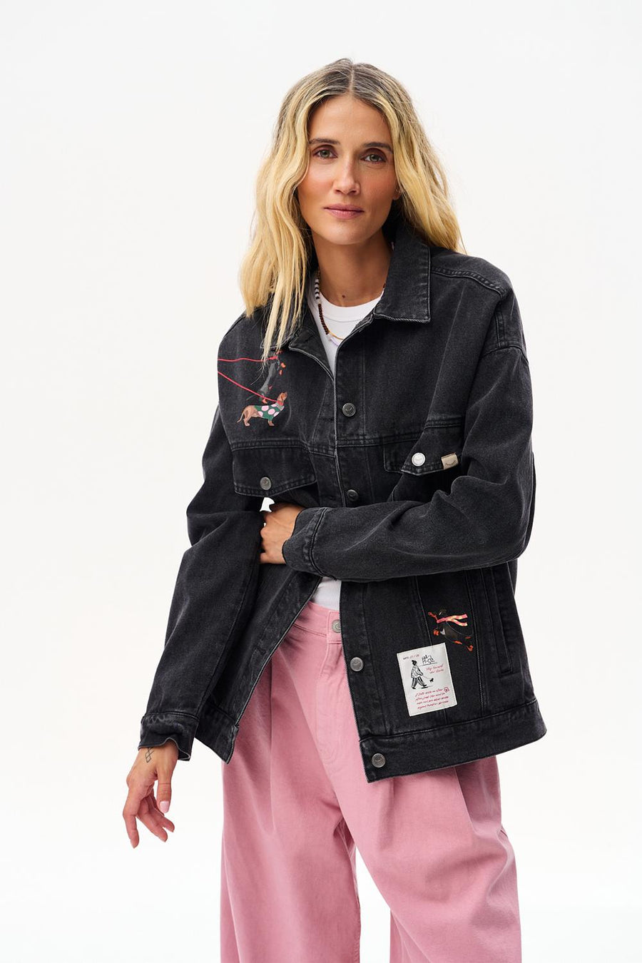 Wandering Paws Denim Jacket