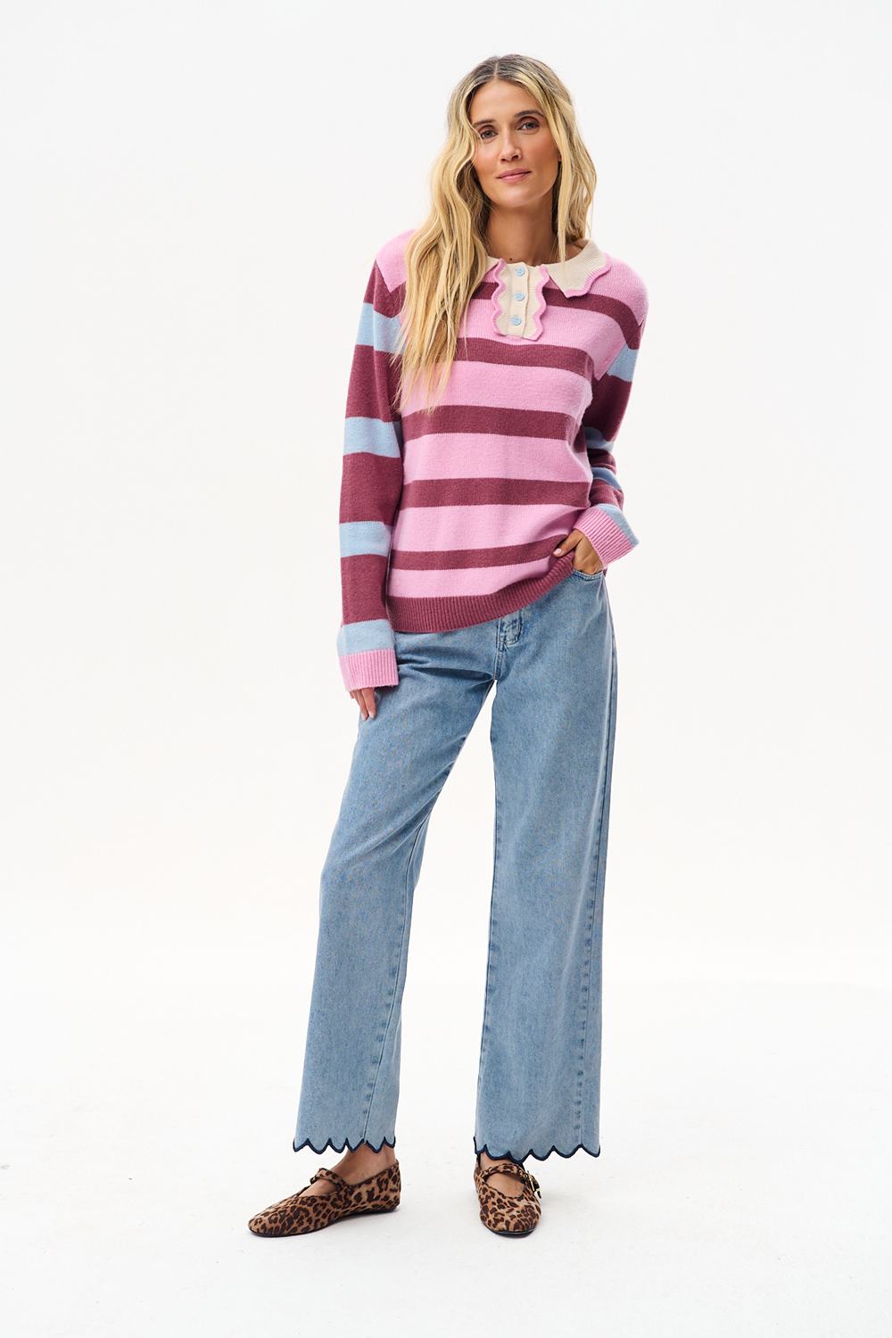 Berry Biscuit Wool Sweater
