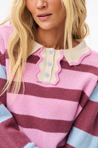 Berry Biscuit Wool Sweater