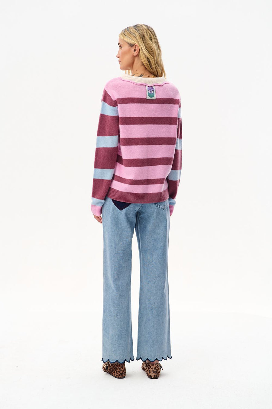 Berry Biscuit Wool Sweater