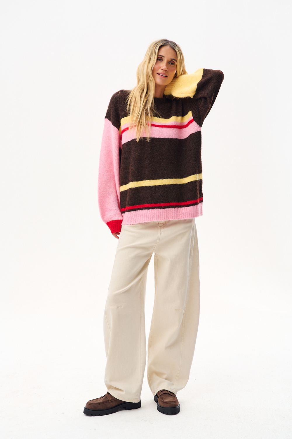 Sweet Mismatch Sweater