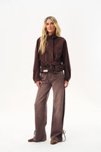 Giacca in suede Distance Calls