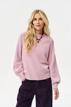 Quiet Blush Cashmere Sweater
