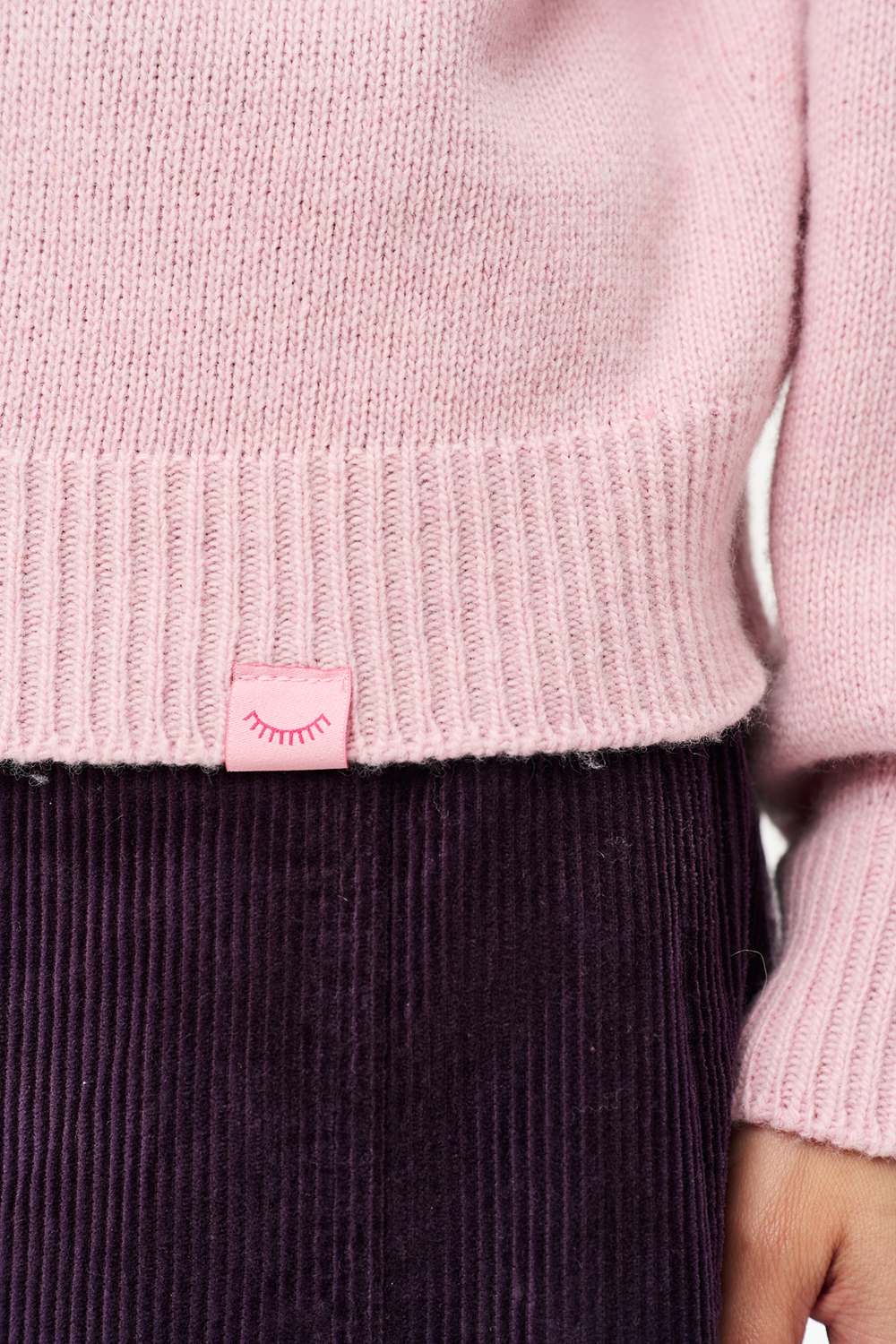 Quiet Blush Cashmere Sweater