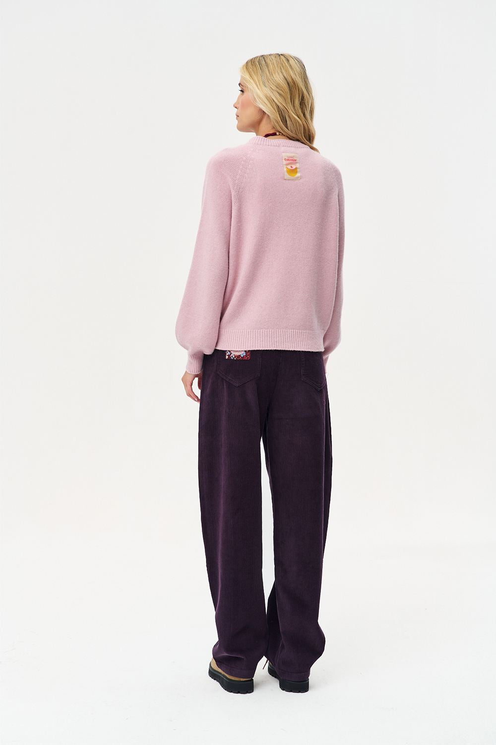Quiet Blush Cashmere Sweater