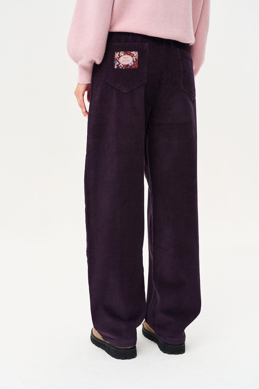Velvet Dusk Corduroy Pants
