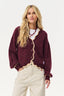 Dark Dessert Wool Cardigan