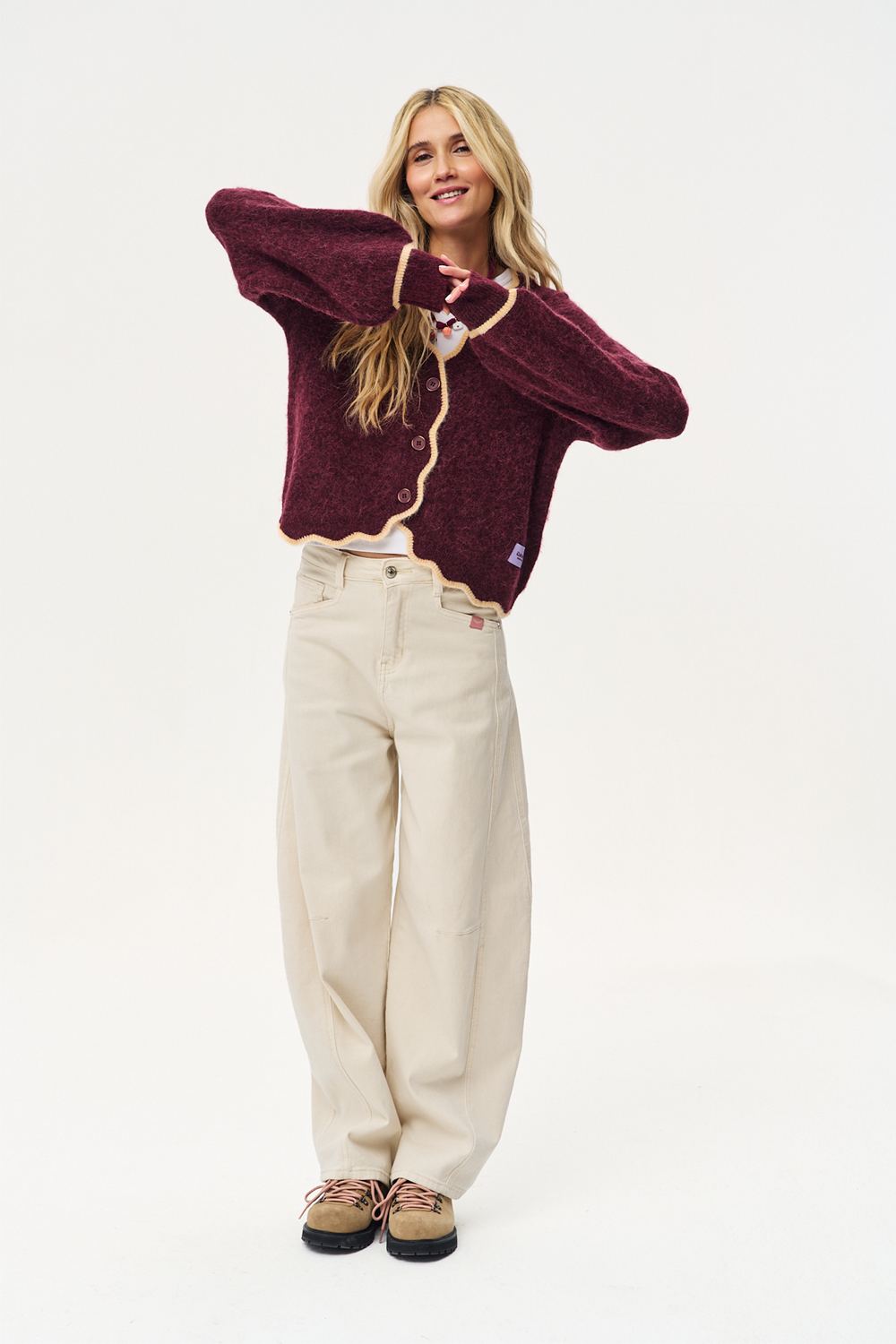 Dark Dessert Wool Cardigan