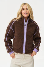 Teddy Storm Cloud Wool Jacket