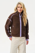 Teddy Storm Cloud Wool Jacket