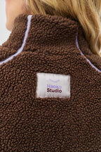 Teddy Storm Cloud Wool Jacket