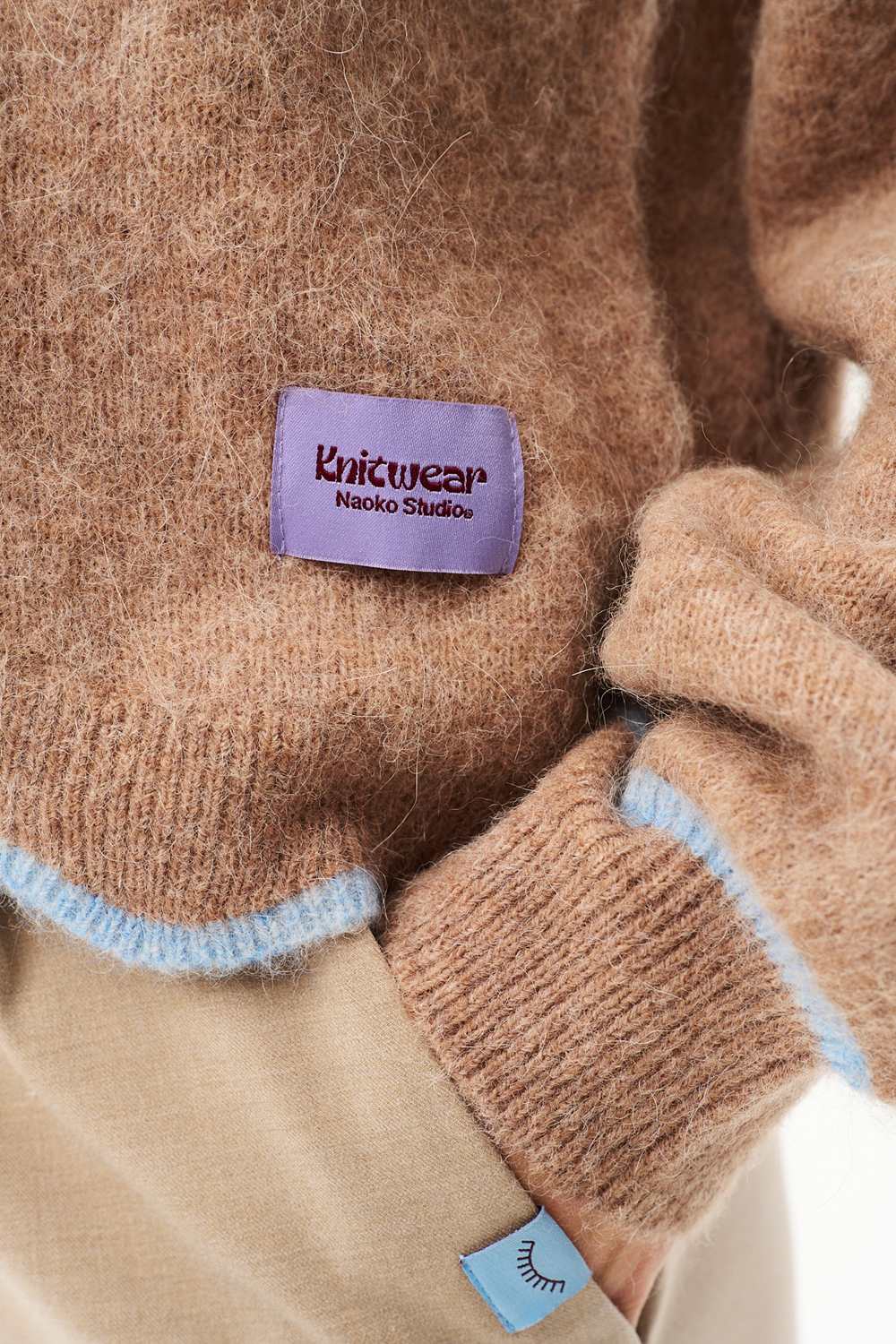 Sandy Wave Wool Cardigan