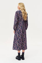 Midnight Garden Midi Dress