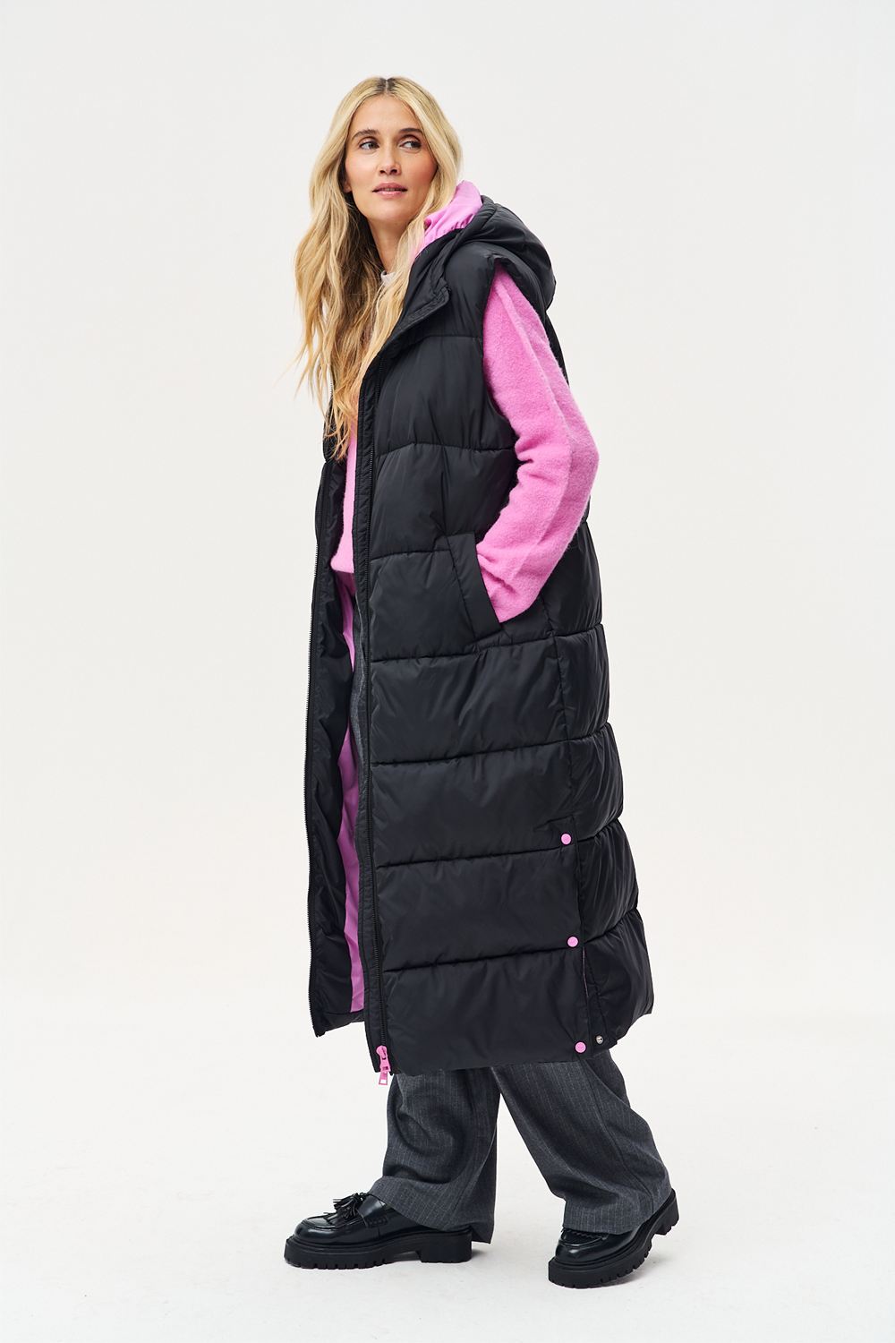 Rust Romance Long Vest