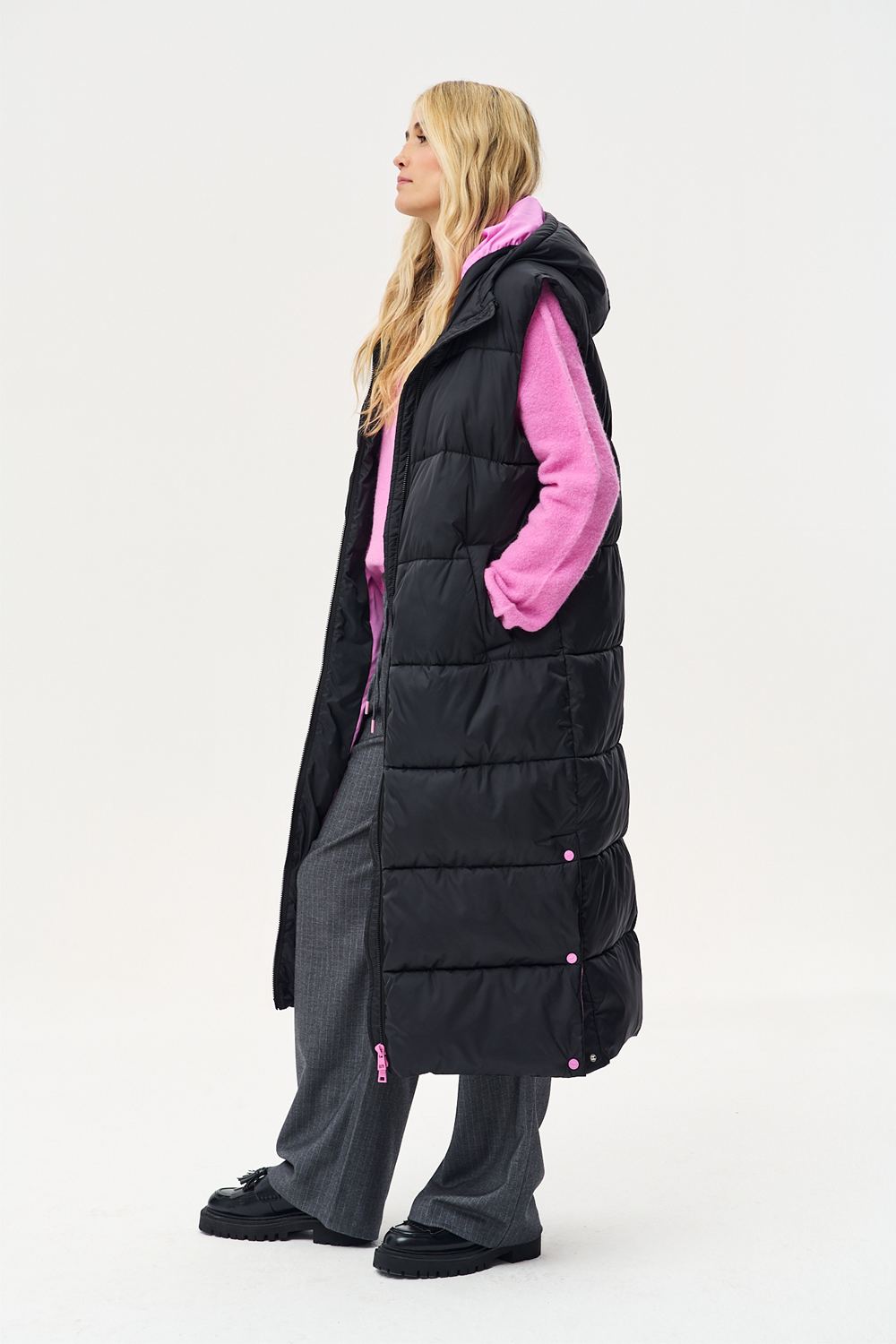 Rust Romance Long Vest