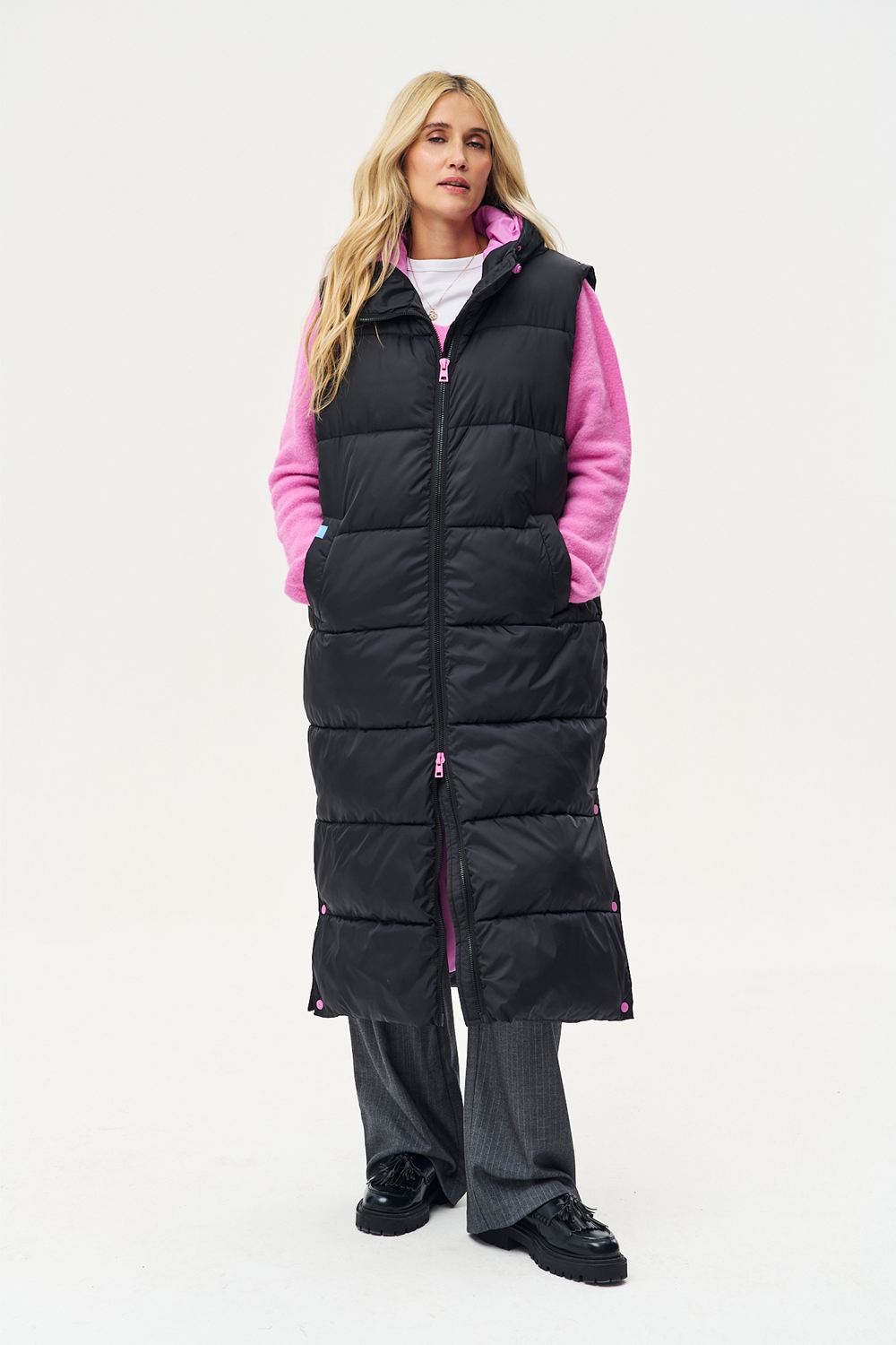 Rust Romance Long Vest