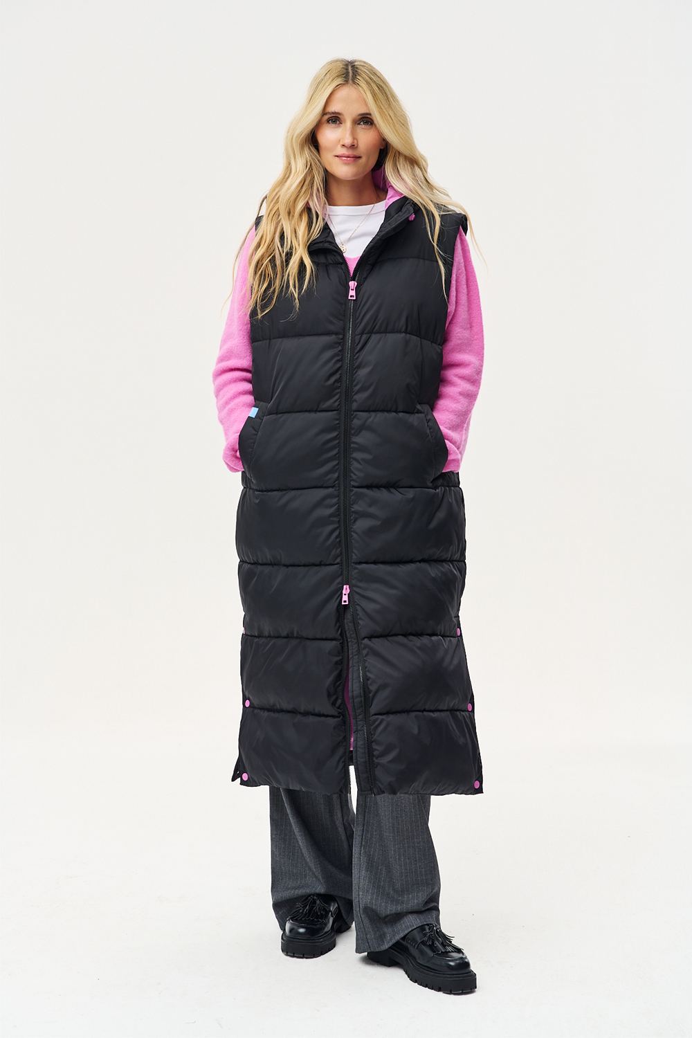 Rust Romance Long Vest