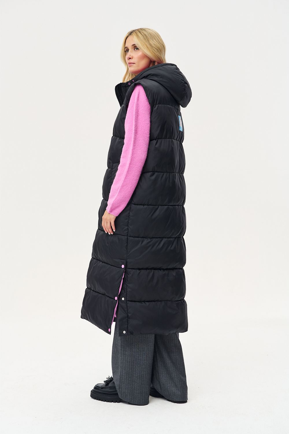Rust Romance Long Vest