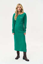 Emerald Hush Knit Dress