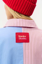 Valitse puolesi -sekoitekangaspaita