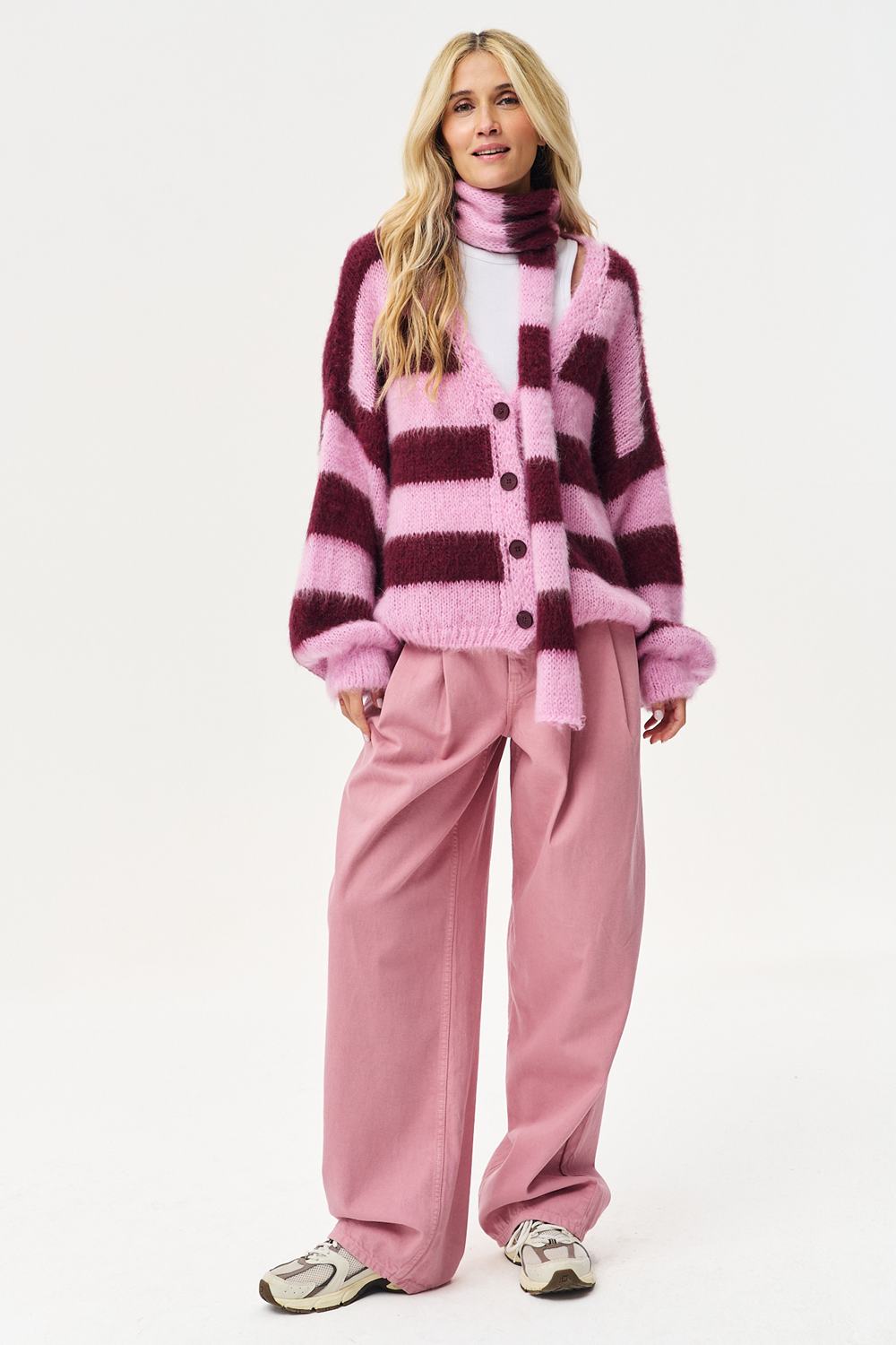 Berry Cloud Cardigan