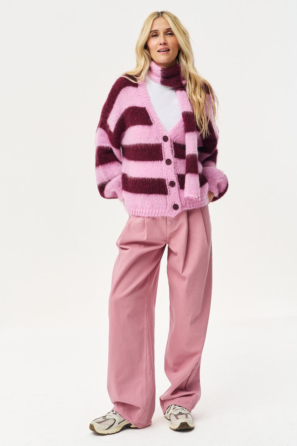 Berry Cloud Cardigan