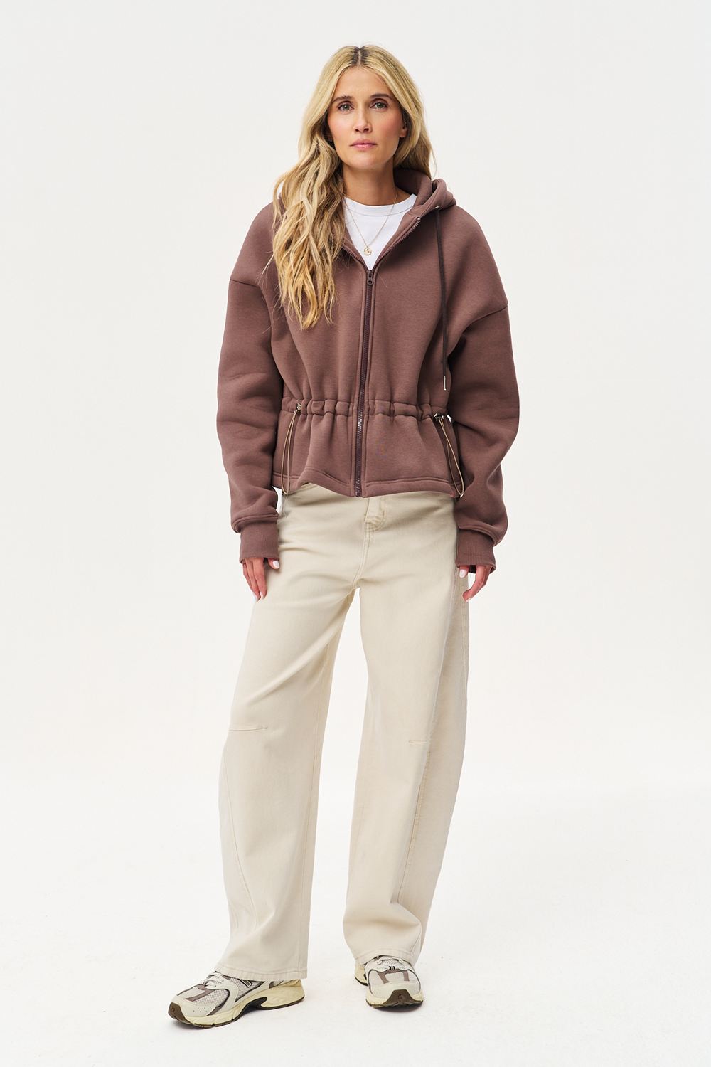 Quiet Living Button-Down Sweatshirt
