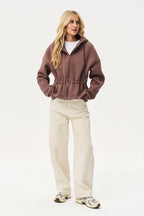 Quiet Living Button-Down Sweatshirt
