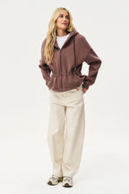 Quiet Living Button-Down Sweatshirt