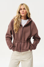 Quiet Living Button-Down Sweatshirt