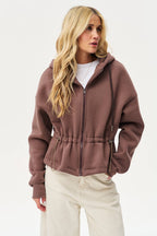 Quiet Living Button-Down Sweatshirt