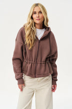 Quiet Living Button-Down Sweatshirt
