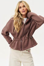 Quiet Living Button-Down Sweatshirt