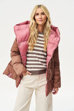 Chaqueta de invierno reversible Alaska Caramel Blush