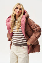 Chaqueta de invierno reversible Alaska Caramel Blush