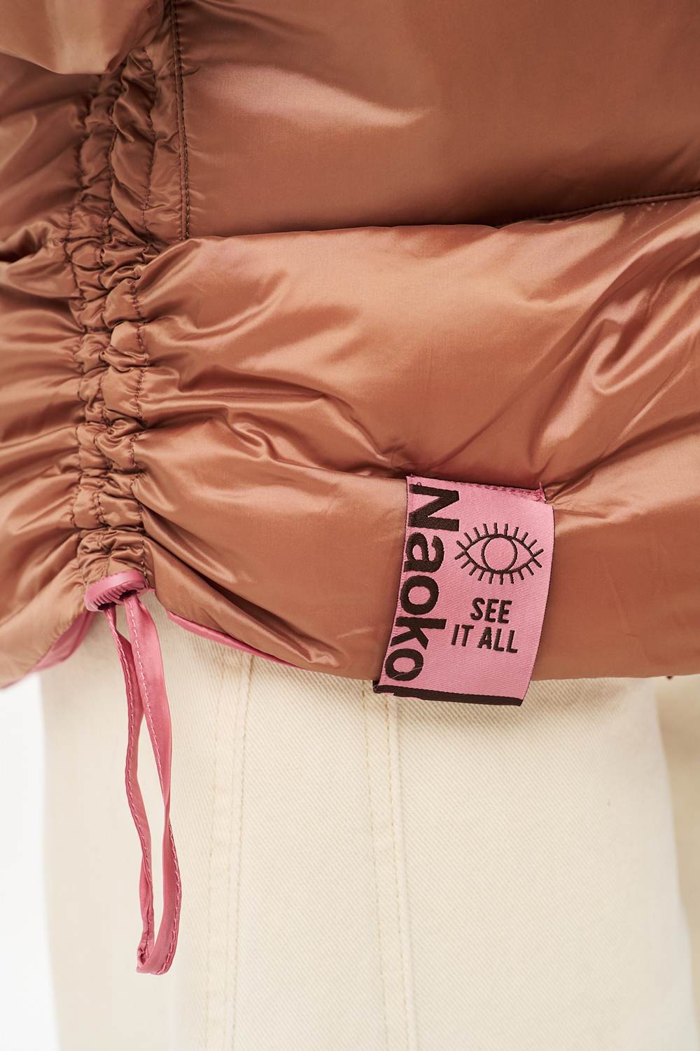 Chaqueta de invierno reversible Alaska Caramel Blush
