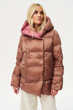 Chaqueta de invierno reversible Alaska Caramel Blush