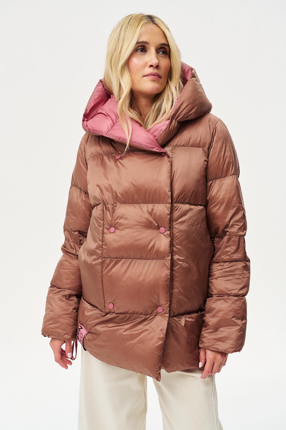 Chaqueta de invierno reversible Alaska Caramel Blush