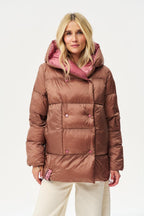 Chaqueta de invierno reversible Alaska Caramel Blush