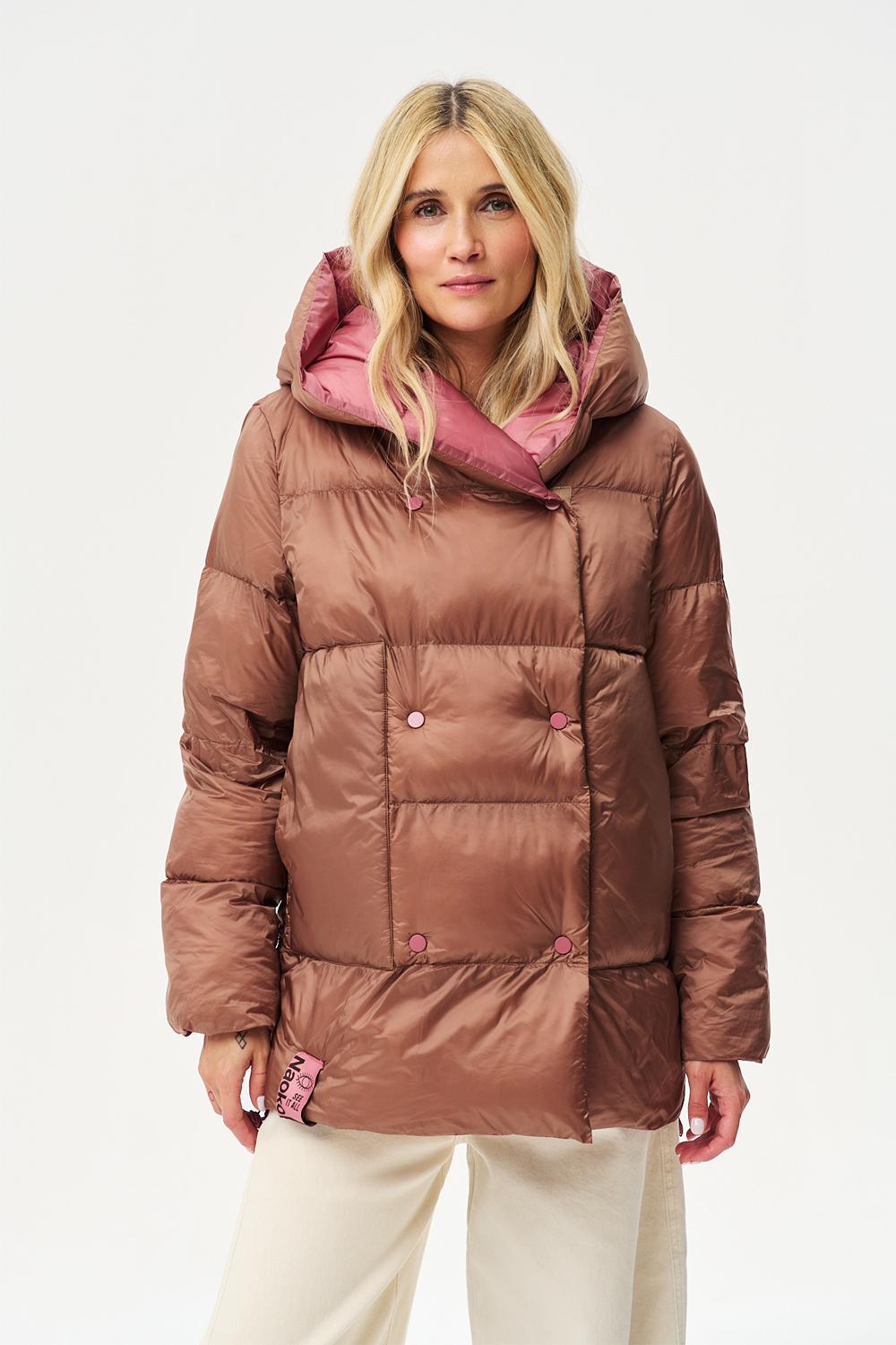 Chaqueta de invierno reversible Alaska Caramel Blush