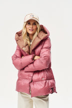 Chaqueta de invierno reversible Alaska Caramel Blush