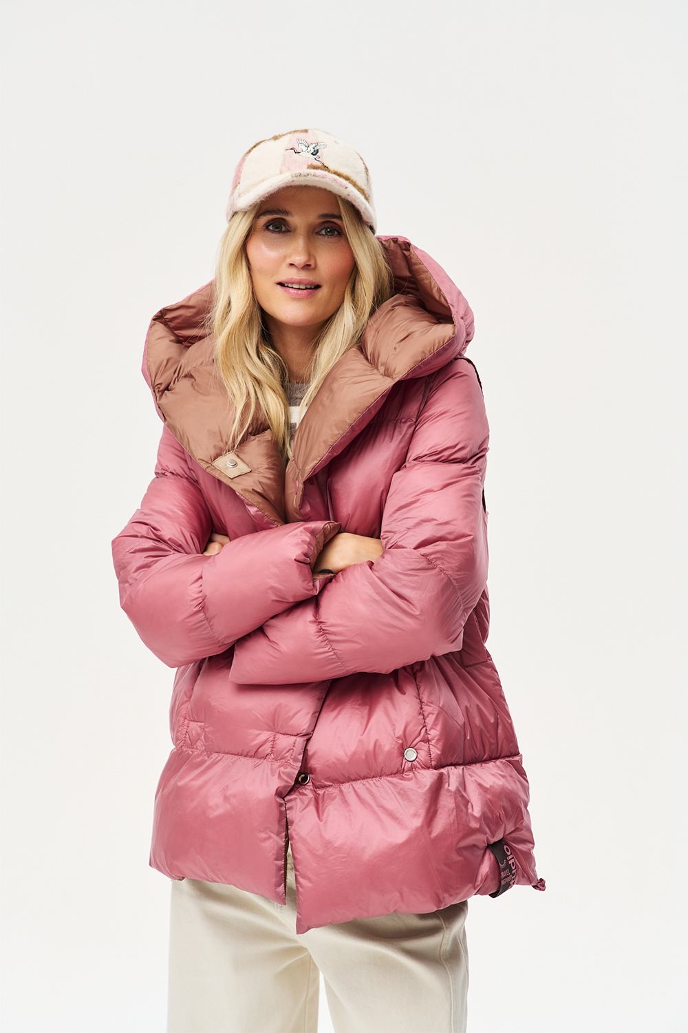 Chaqueta de invierno reversible Alaska Caramel Blush