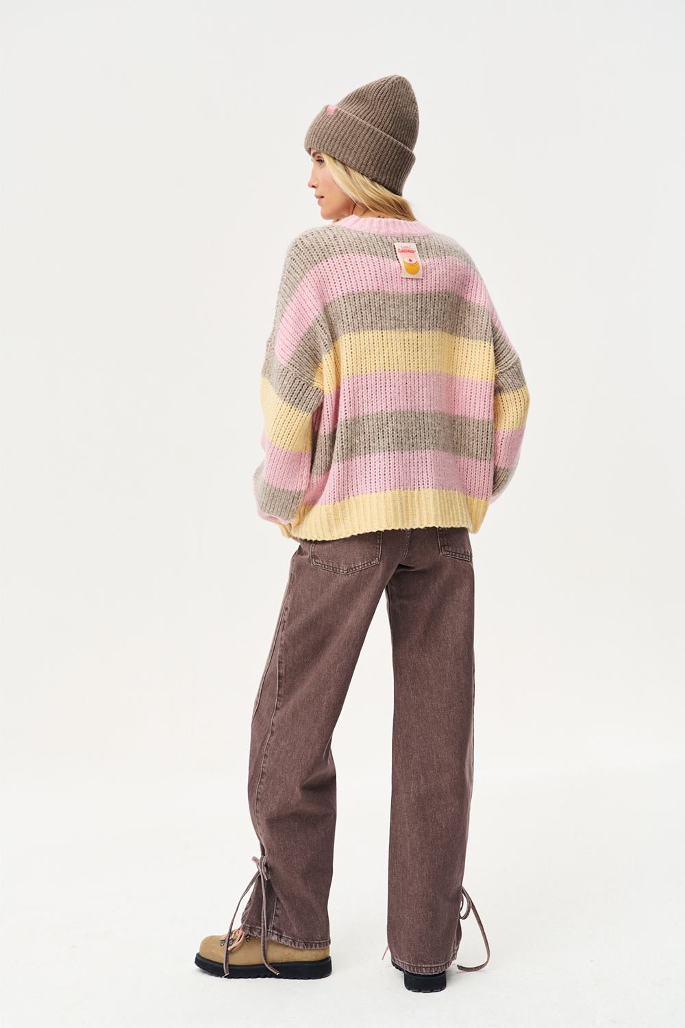 Nutmeg Cookie Cashmere Beanie