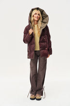 Alaska Moody Plaid Reversible Winter Jacket