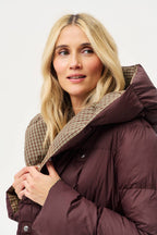 Alaska Moody Plaid Reversible Winter Jacket