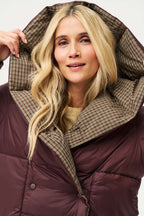 Alaska Moody Plaid Reversible Winter Jacket